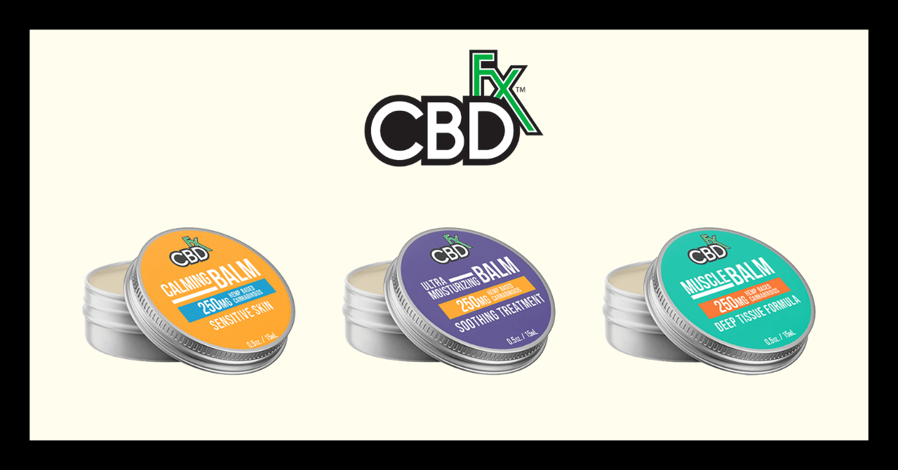 CBDfx ミニバーム - Ultra Moisturizing 3個セット（製品紹介